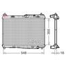 Denso Radiator DRM10043 thumbnail