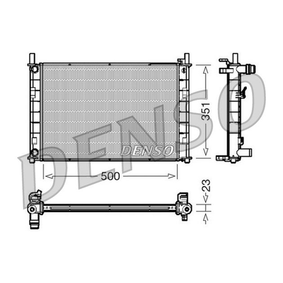 Denso Radiator DRM10046