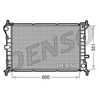 Denso Radiator DRM10051