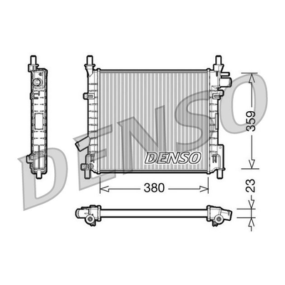 Denso Radiator DRM10062
