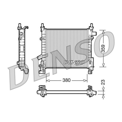 Denso Radiator DRM10063