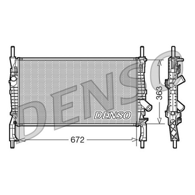 Denso Radiator DRM10105