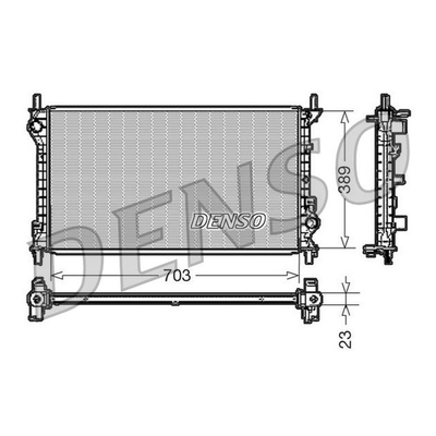 Denso Radiator DRM10108