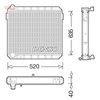 Denso Radiator DRM10110 thumbnail