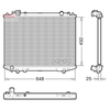 Denso Radiator DRM10117 thumbnail