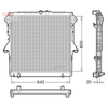 Denso Radiator DRM10119 thumbnail