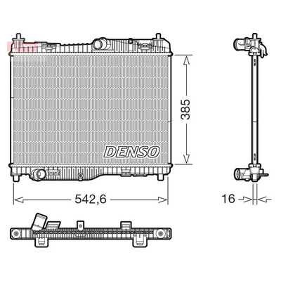 Denso Radiator DRM10123
