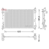 Denso Radiator DRM13017 thumbnail
