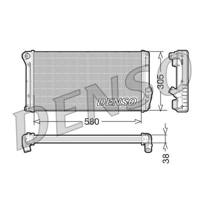 Denso Radiator DRM13020