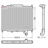 Denso Radiator DRM14003 thumbnail