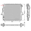 Denso Radiator DRM14004 thumbnail