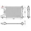 Denso Radiator DRM15017 thumbnail