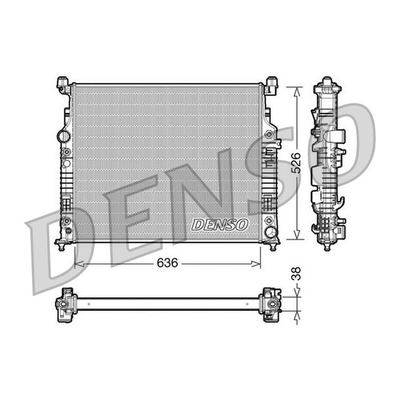 Denso Radiator DRM17006