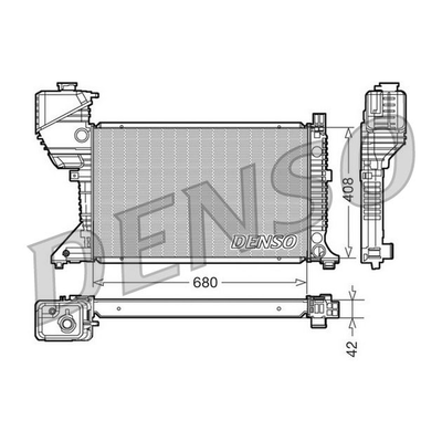 Denso Radiator DRM17017