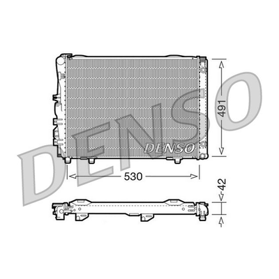 Denso Radiator DRM17030