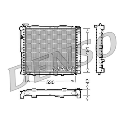 Denso Radiator DRM17037