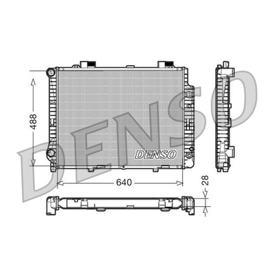 Denso Radiator DRM17041