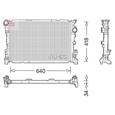Denso Radiator DRM17047