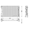 Denso Radiator DRM17048 thumbnail