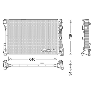 Denso Radiator DRM17048