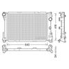 Denso Radiator DRM17049 thumbnail