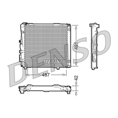 Denso Radiator DRM17052