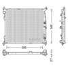 Denso Radiator DRM17055 thumbnail