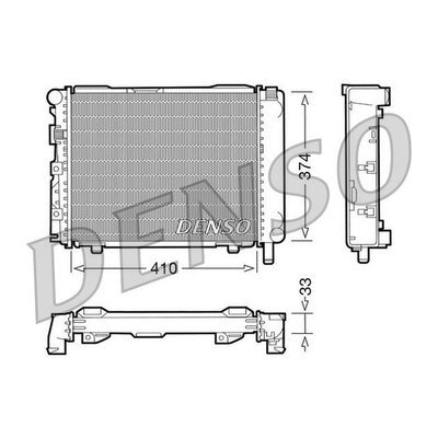 Denso Radiator DRM17062