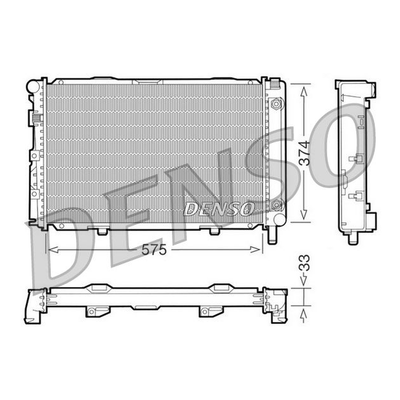 Denso Radiator DRM17063