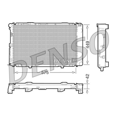 Denso Radiator DRM17065