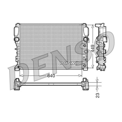 Denso Radiator DRM17090