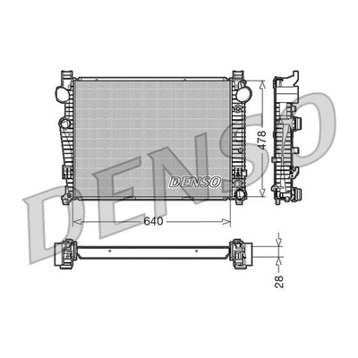 Denso Radiator DRM17092