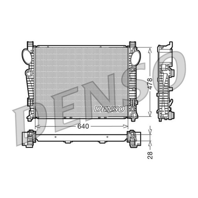 Denso Radiator DRM17093