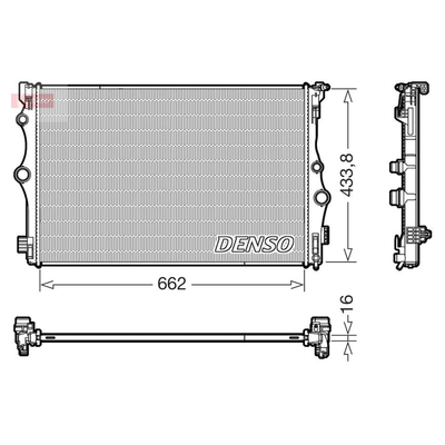Denso Radiator DRM17098