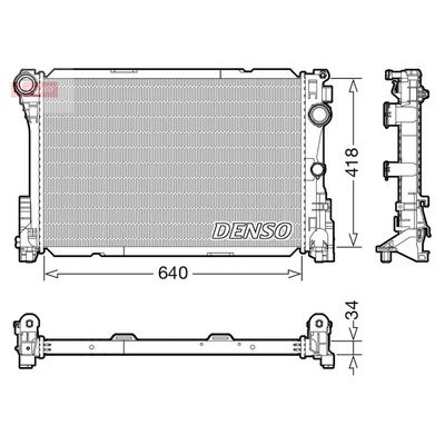 Denso Radiator DRM17115