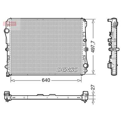 Denso Radiator DRM17116