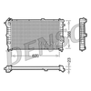 Denso Radiator DRM20022 thumbnail