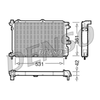 Denso Radiator DRM20025 thumbnail
