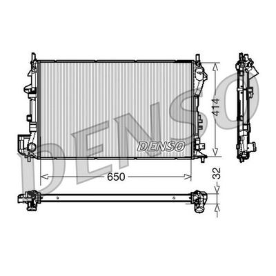 Denso Radiator DRM20029
