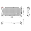 Denso Radiator DRM20036 thumbnail