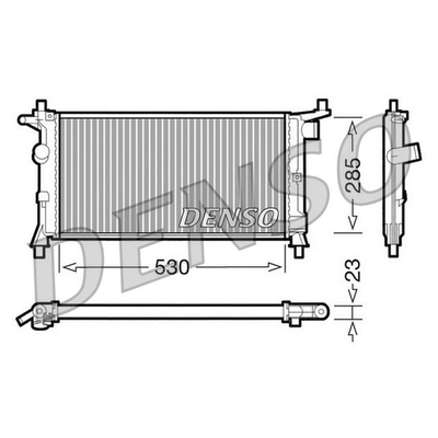 Denso Radiator DRM20037