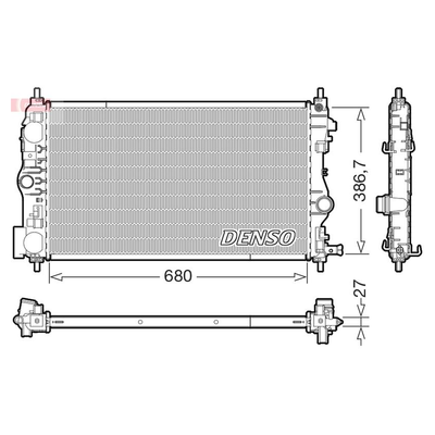 Denso Radiator DRM20078