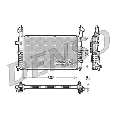 Denso Radiator DRM20091