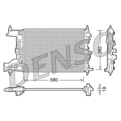 Denso Radiator DRM20094