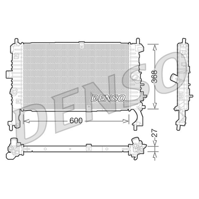 Denso Radiator DRM20106