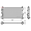 Denso Radiator DRM20110 thumbnail