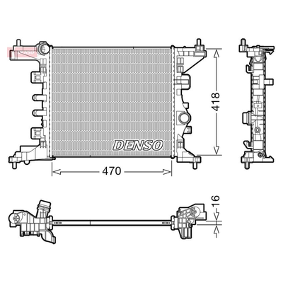 Denso Radiator DRM20121