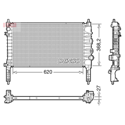 Denso Radiator DRM20122