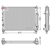 Denso Radiator DRM20124 thumbnail