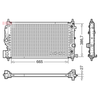 Denso Radiator DRM20126 thumbnail